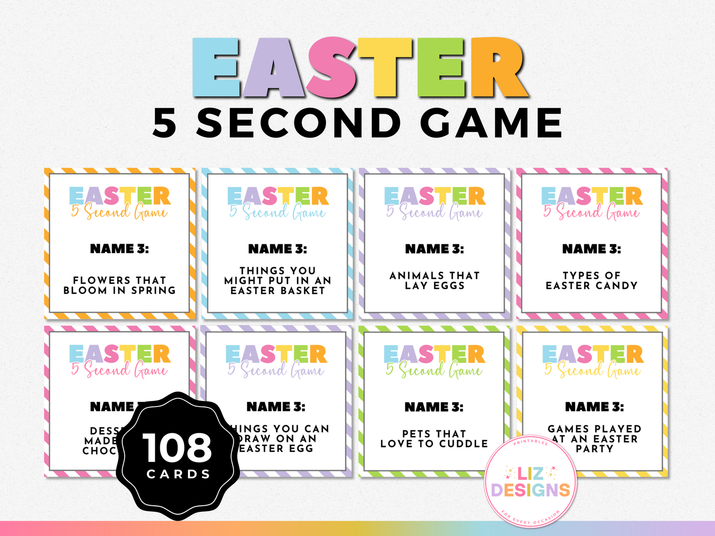 Easter 5 Second Game