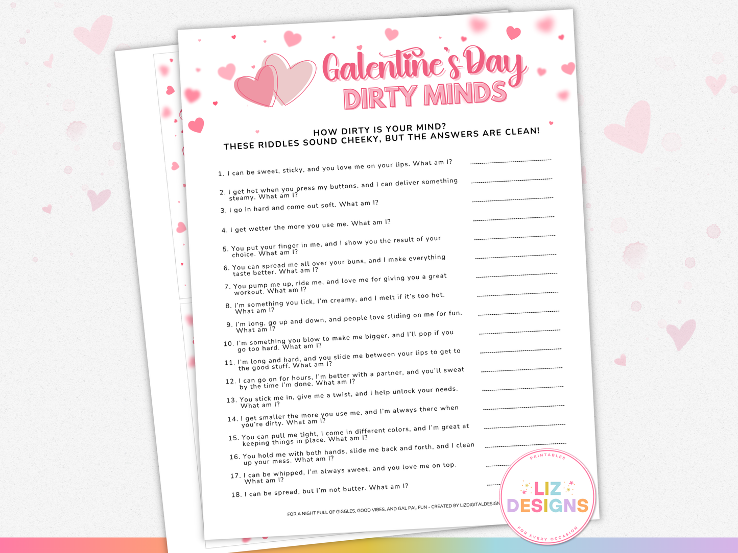 Galentine's Day - Dirty Minds