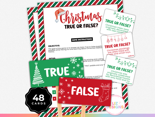 Christmas True or False Game