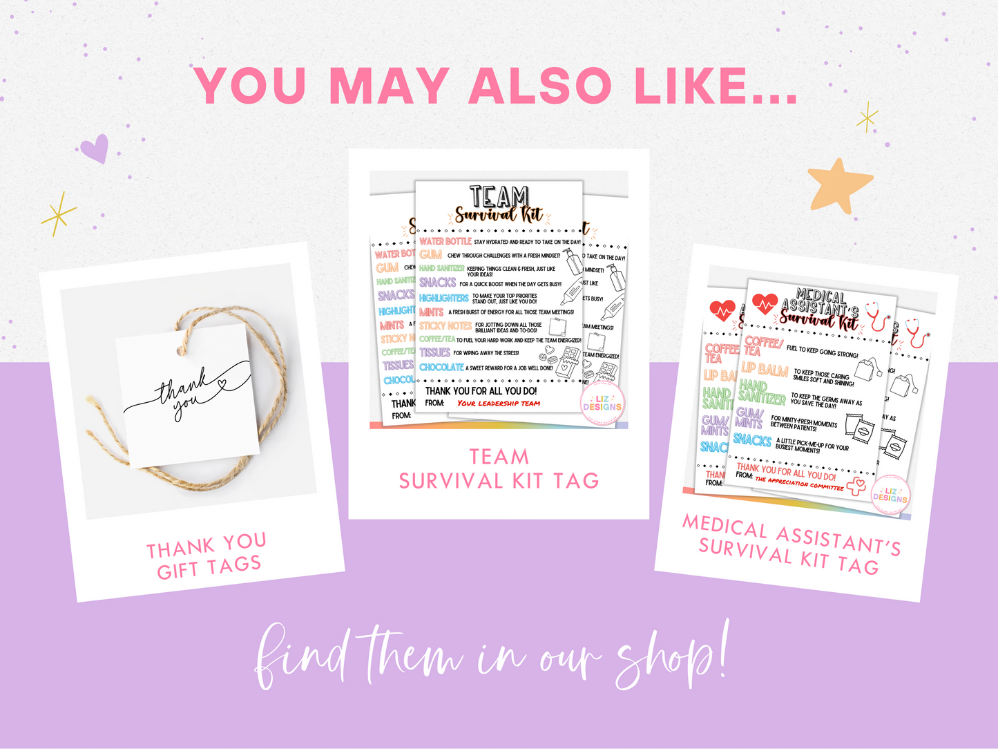 Joint Commission Visit Survival Kit Tags