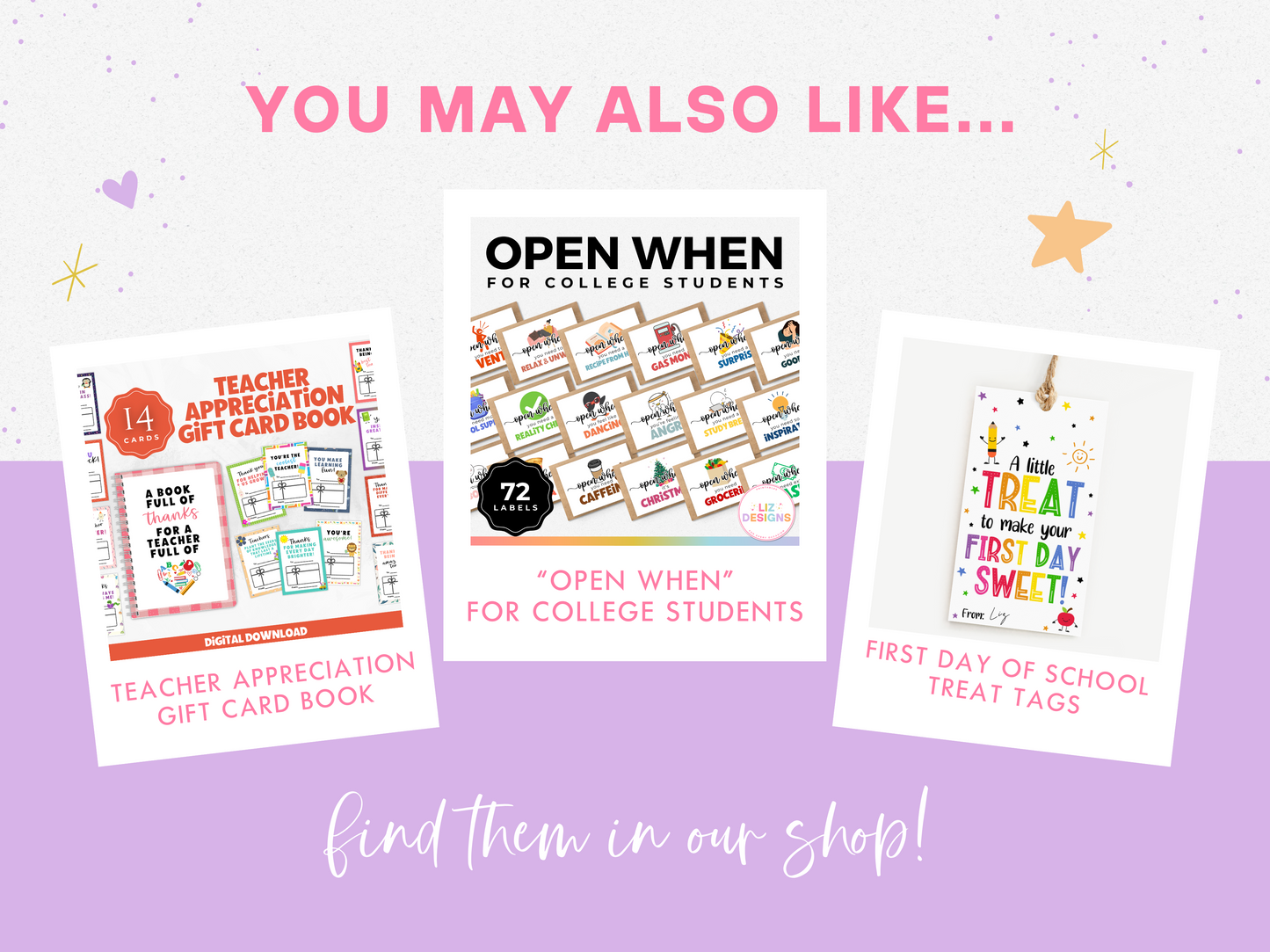 Teacher (Back to School) Survival Kit Tags