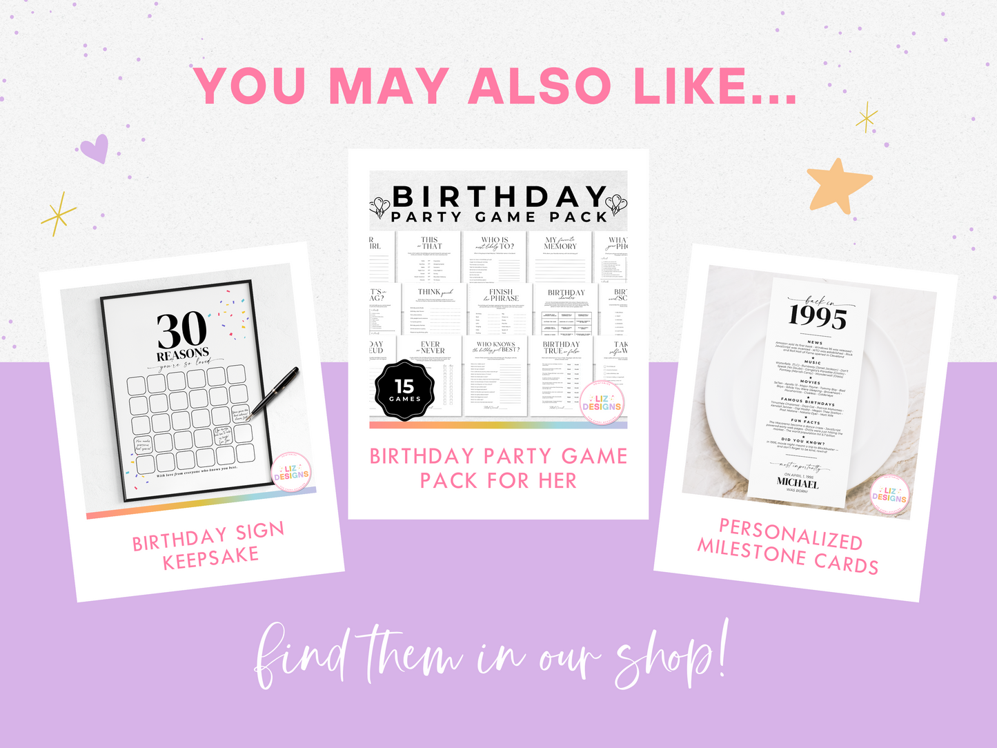 30th Birthday Survival Kit Tags