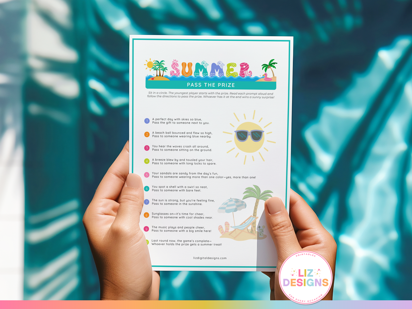 Pass the Prize - Summer Edition