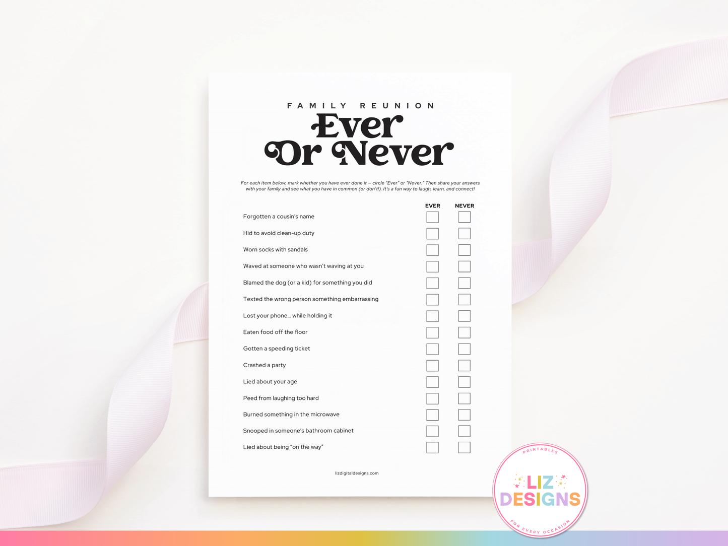 Family Reunion - Ever or Never