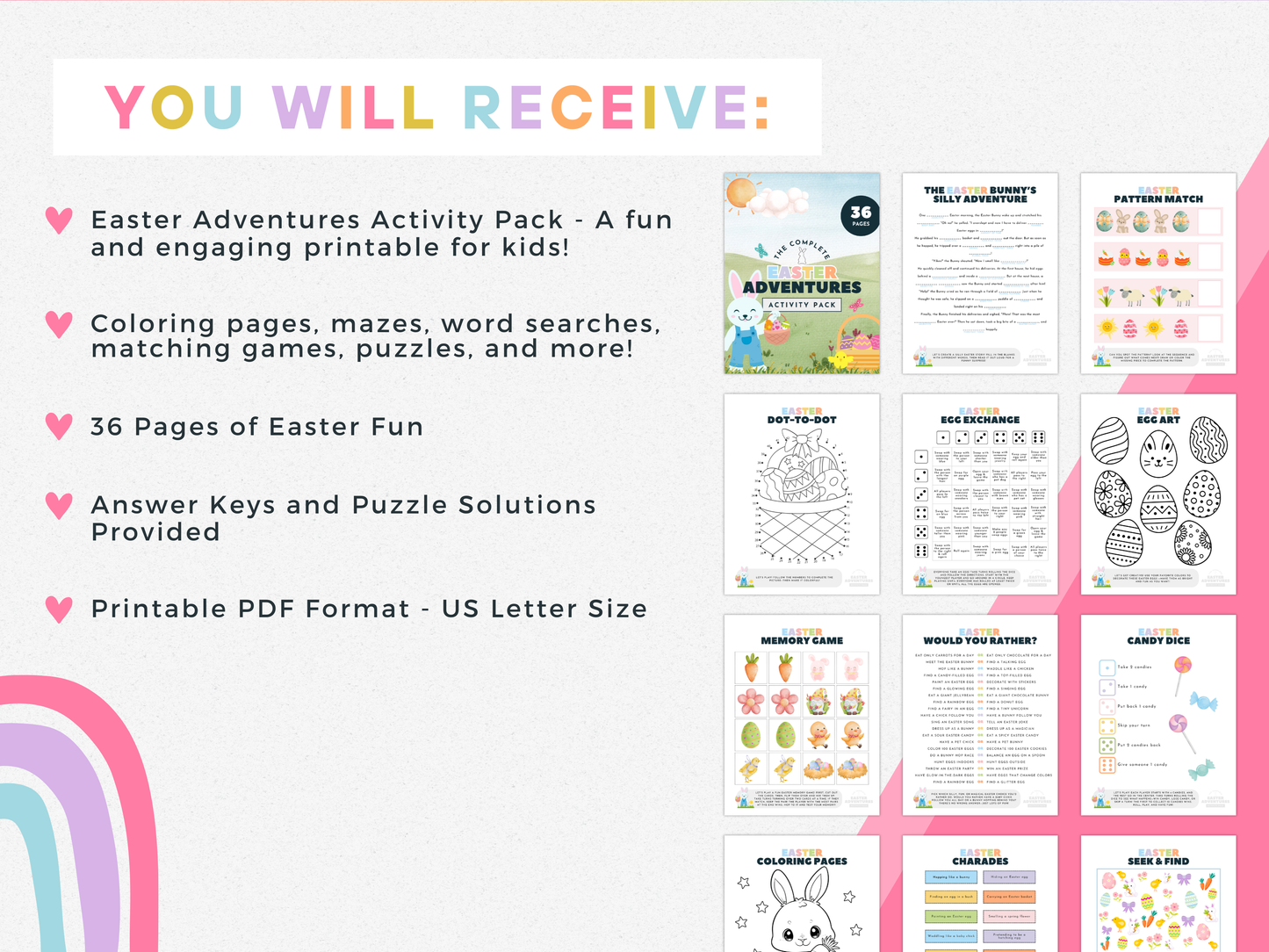 Easter Adventures Activity Pack