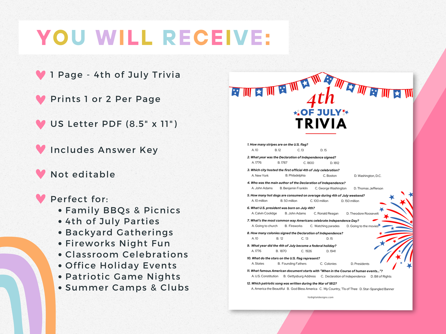 4th of July Trivia