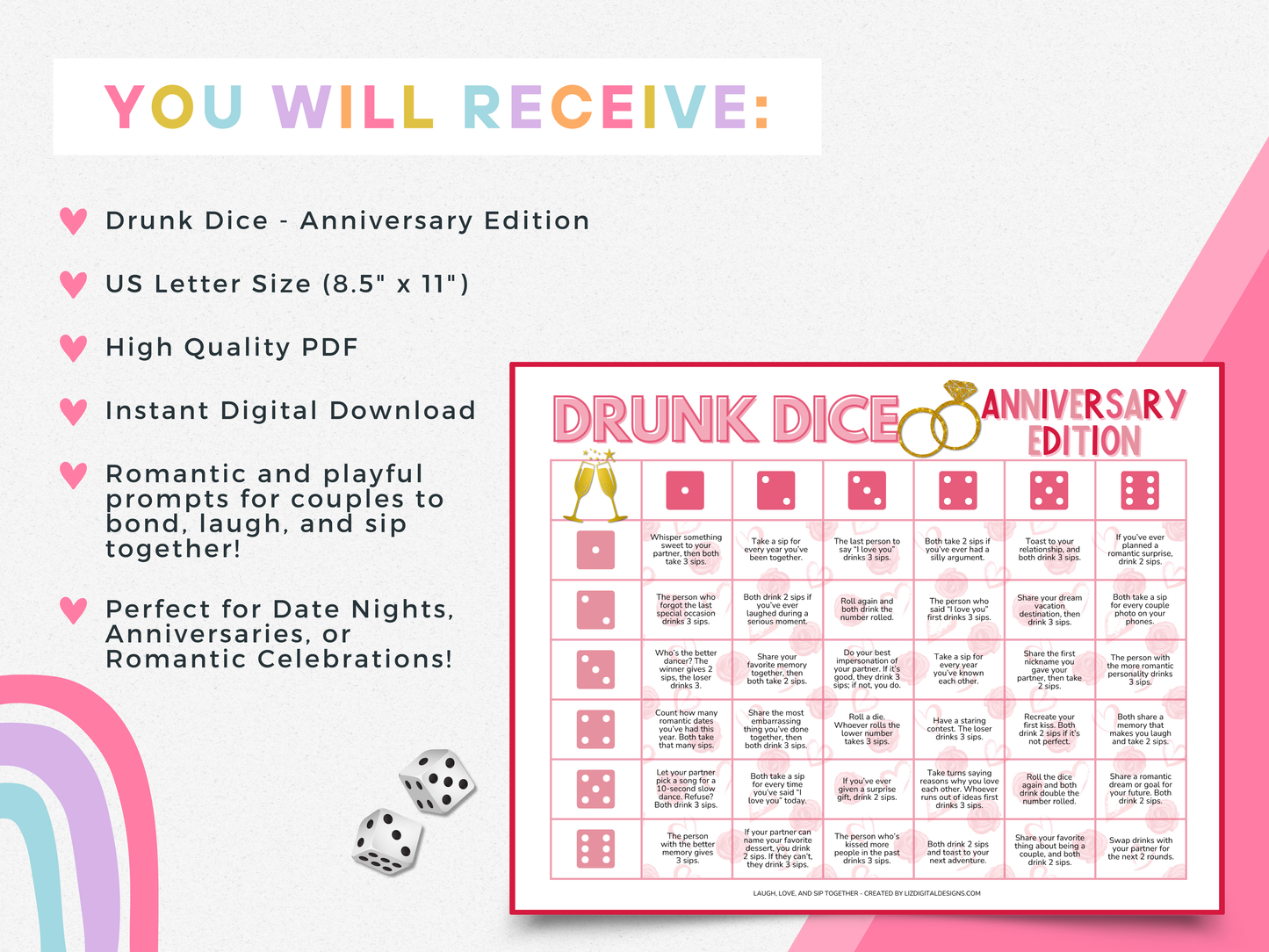 Drunk Dice - Anniversary Edition