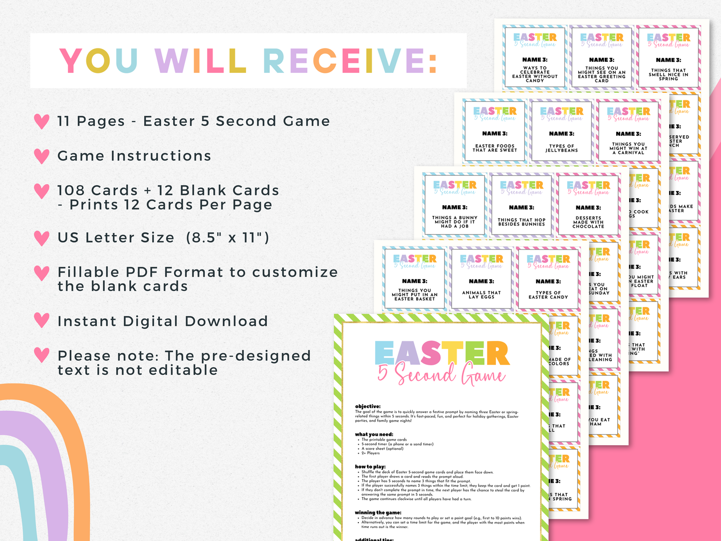 Easter 5 Second Game