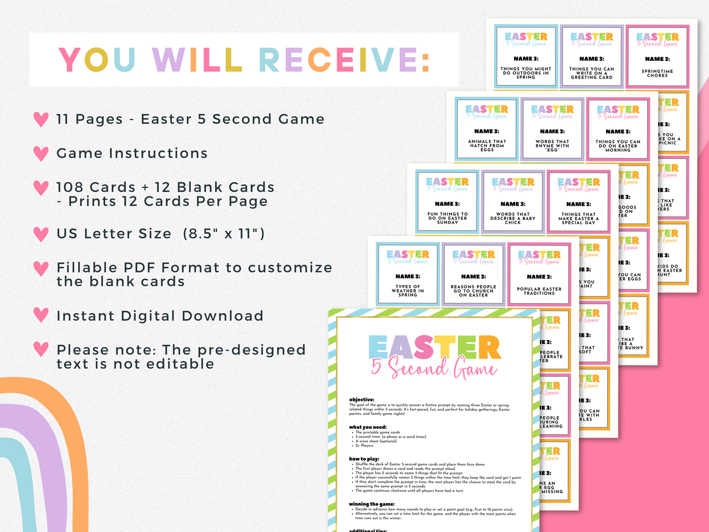 Easter 5 Second Game
