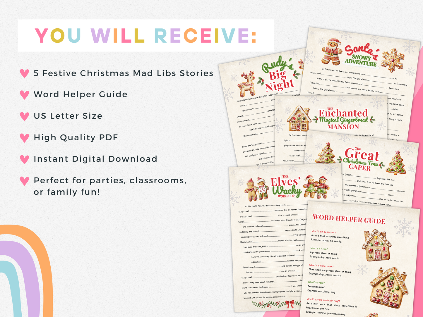 Christmas Mad Libs Bundle