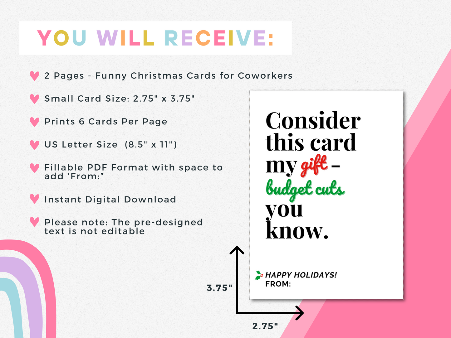 Funny Christmas Cards for Coworkers