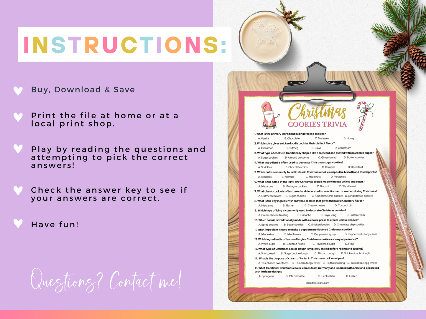 Christmas Cookies Trivia