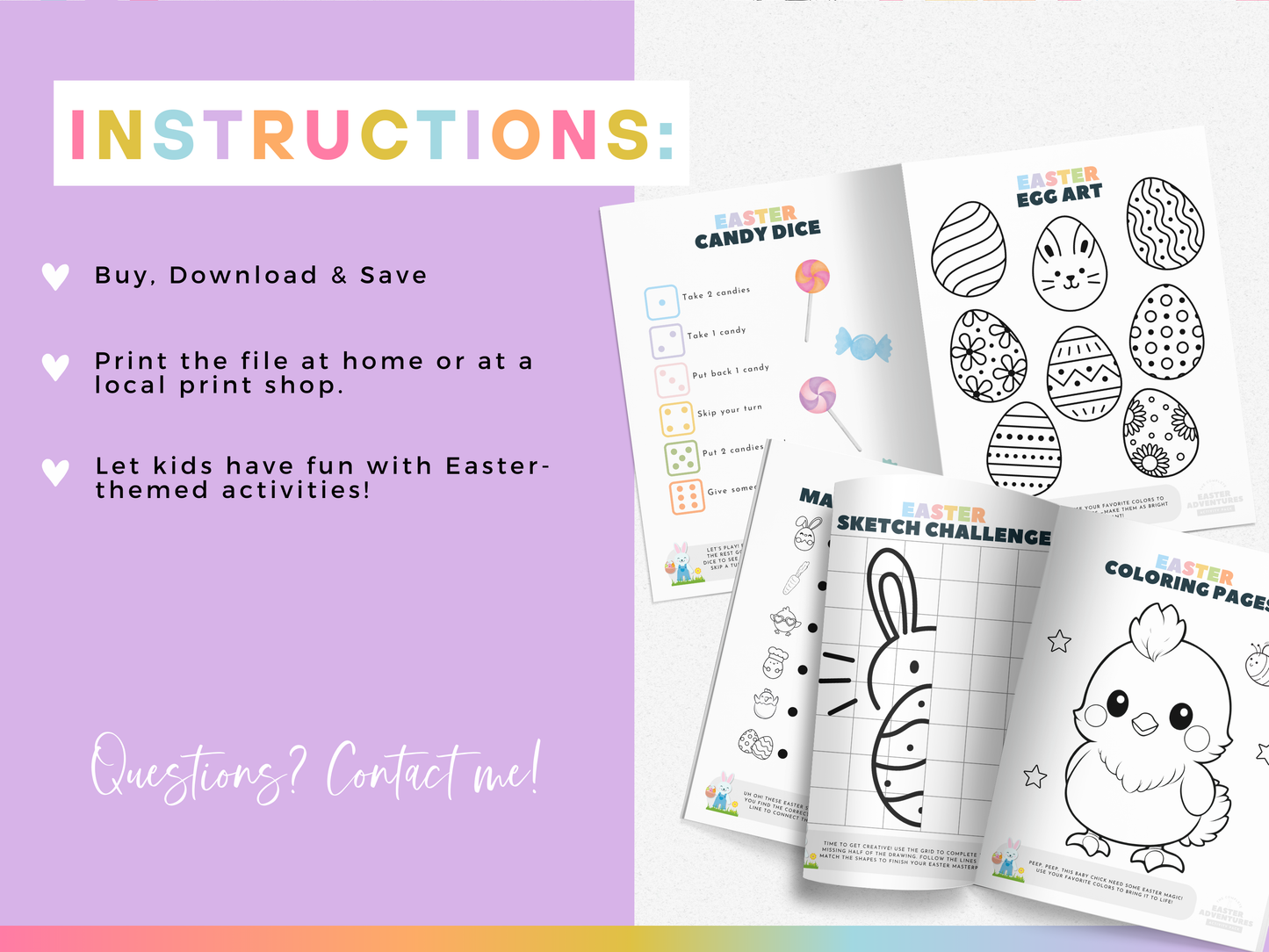Easter Adventures Activity Pack