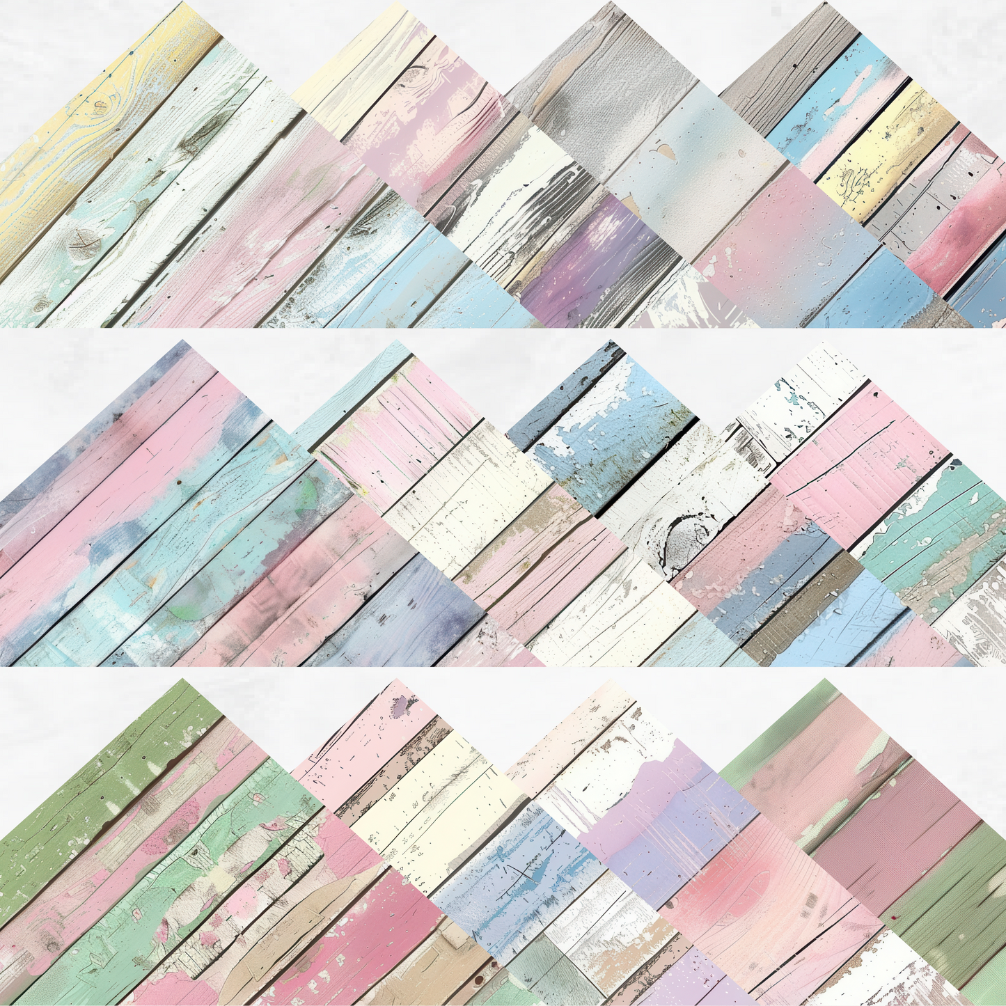 Distressed Wood Digital Papers