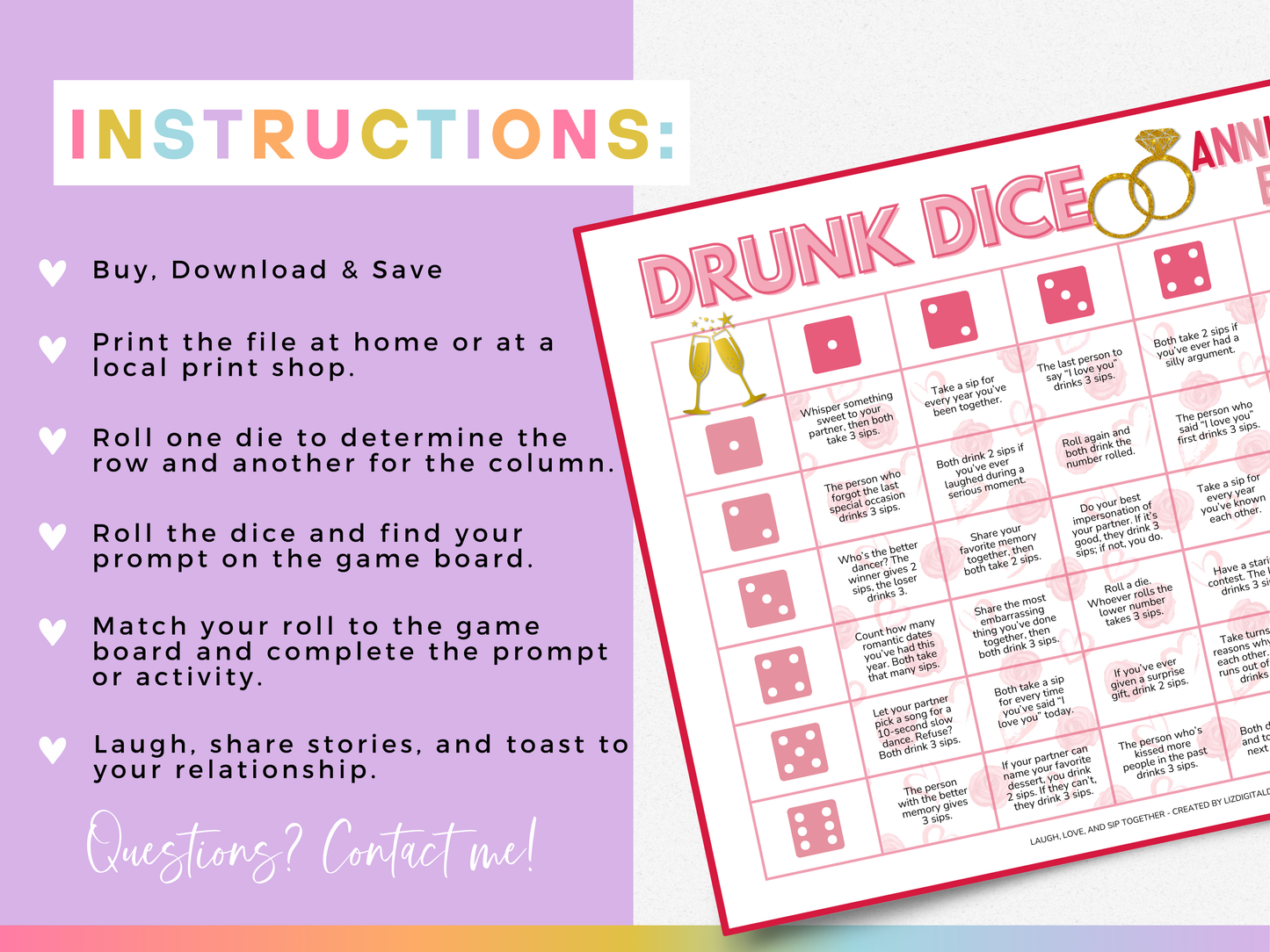 Drunk Dice - Anniversary Edition