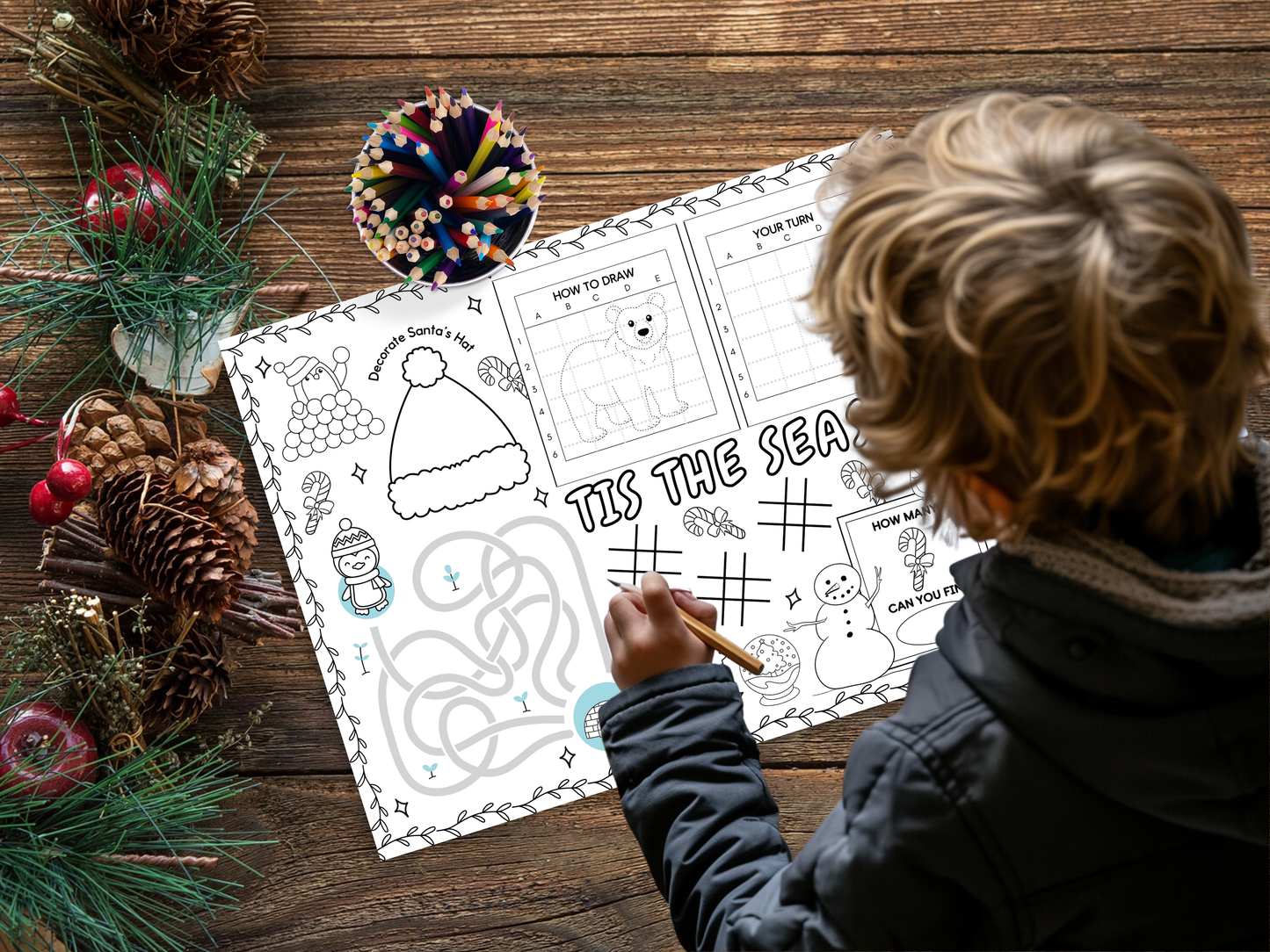 Christmas Activity Placemats