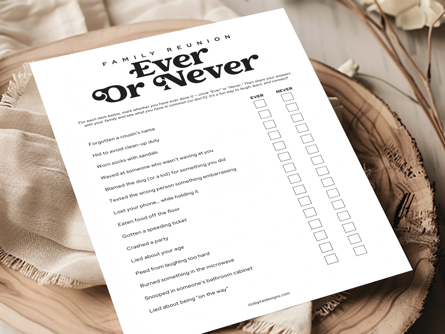 Family Reunion - Ever or Never
