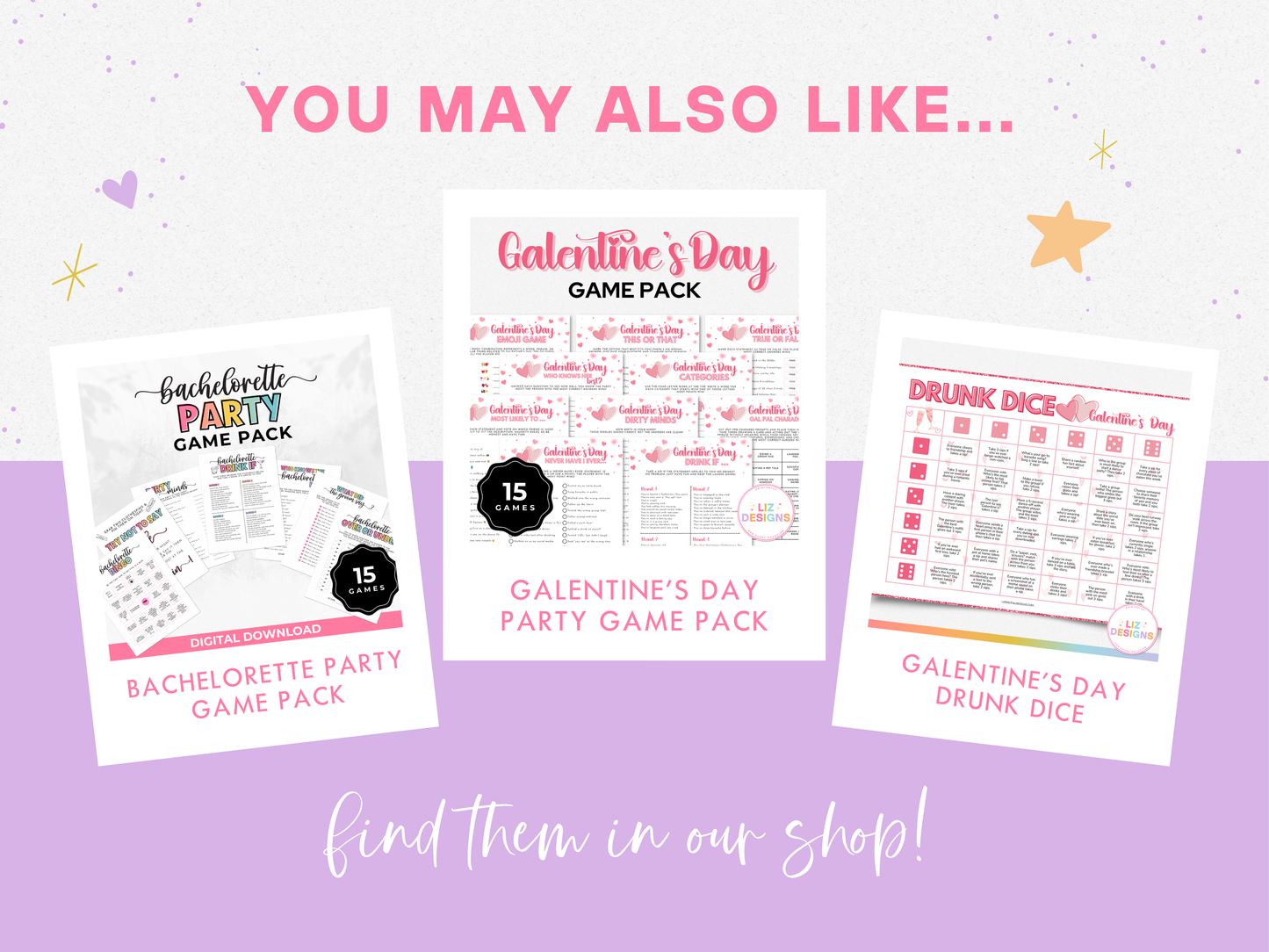 Bachelorette Party Drunk Dice - Clean Edition