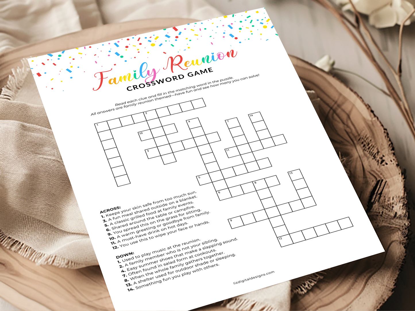 Family Reunion Party Game Pack (40 Games)