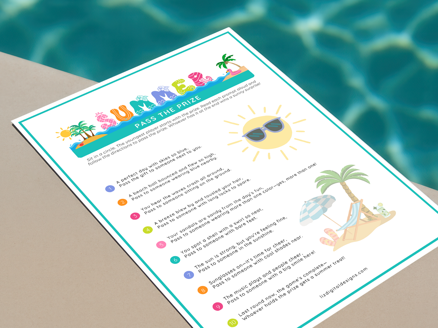 Pass the Prize - Summer Edition