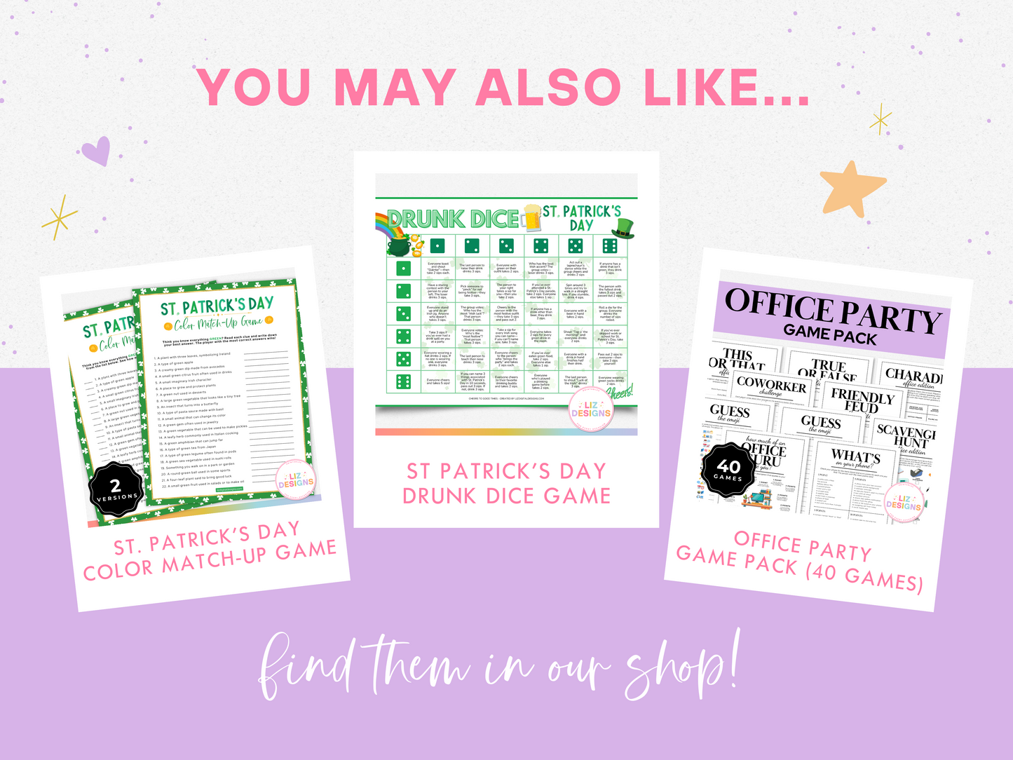 St. Patrick's Day Party Game Pack