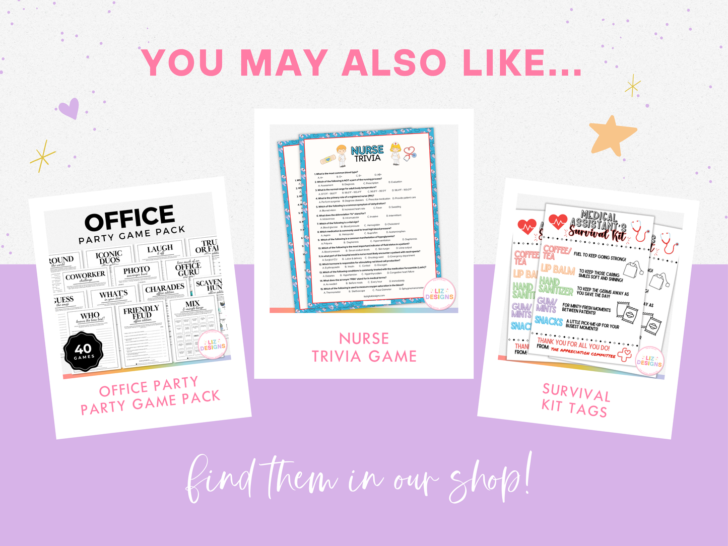 Nurse Bingo Cards
