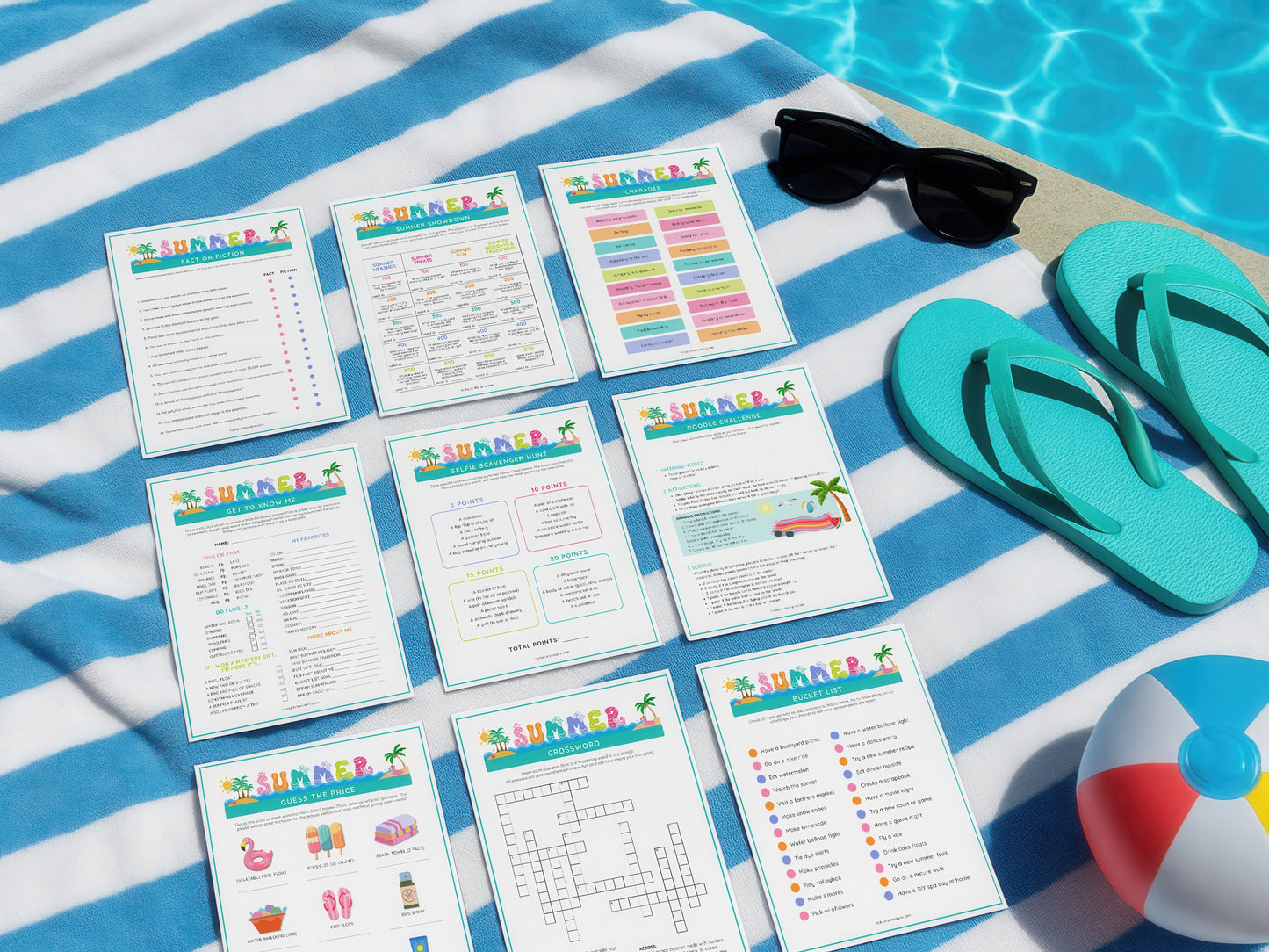 Summer Party Game Pack