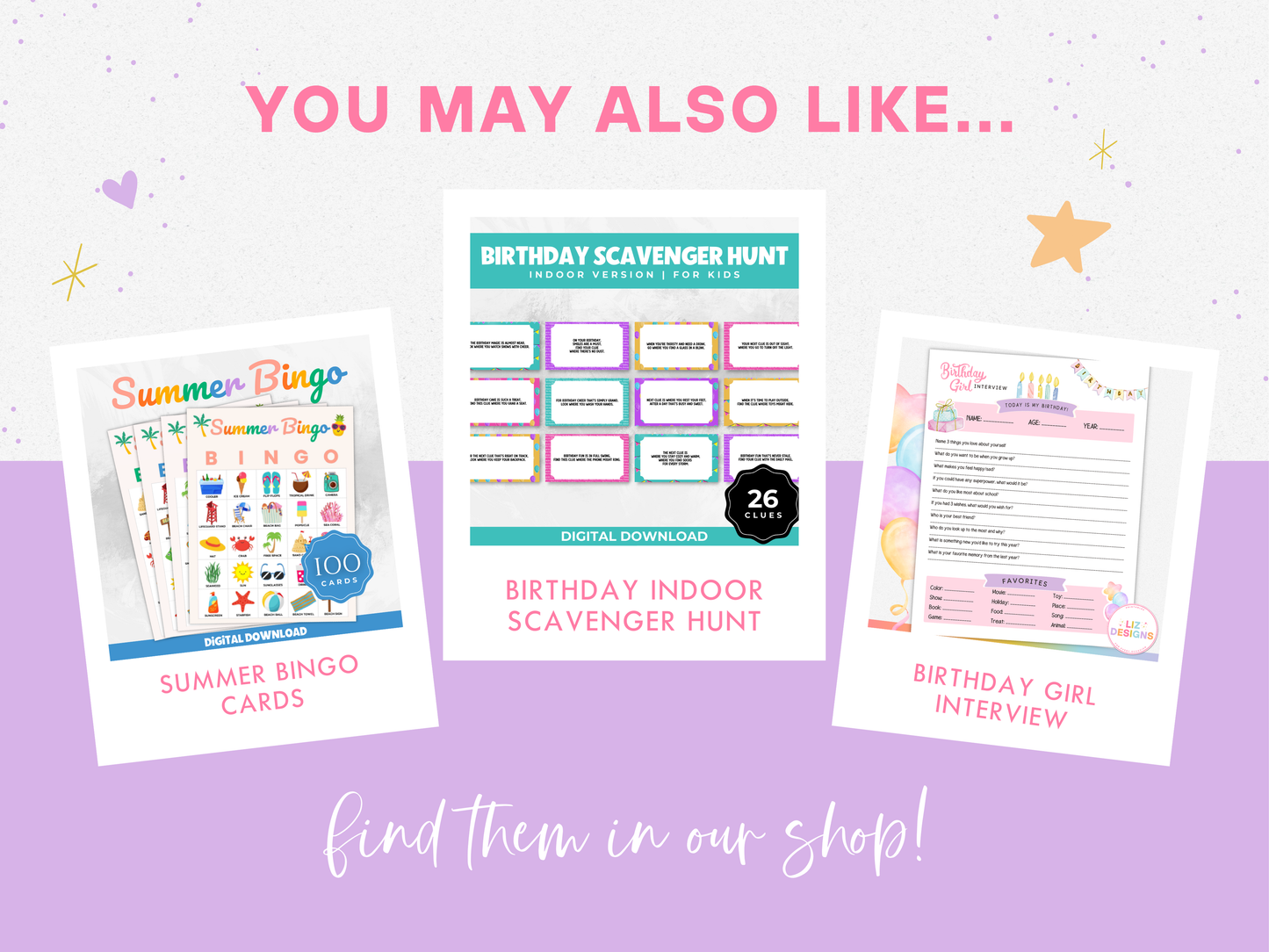Slumber Party Game Pack