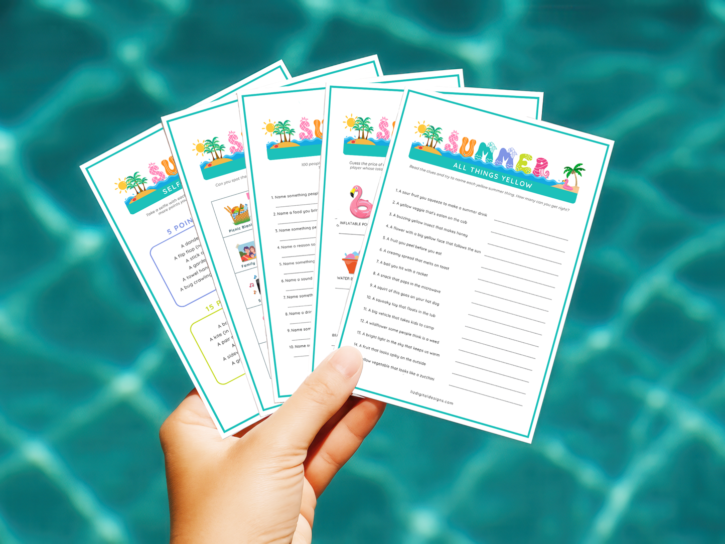 Summer Party Game Pack