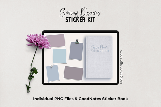 Spring Blossoms Sticker Kit