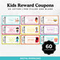 Kids Reward Coupon Book