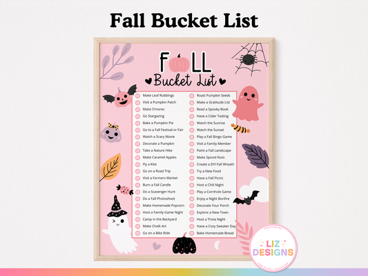 Fall Bucket List