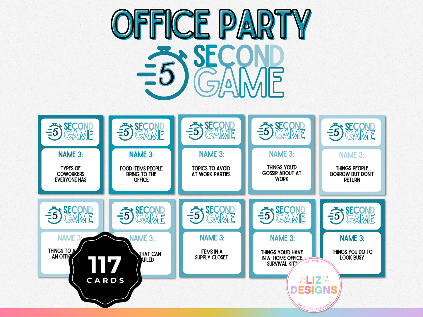 Office Party 5 Second Game