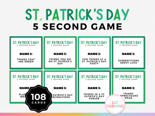 St. Patrick's Day 5 Second Game