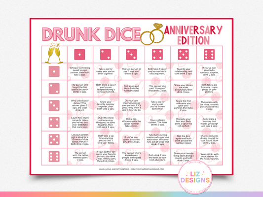 Drunk Dice - Anniversary Edition
