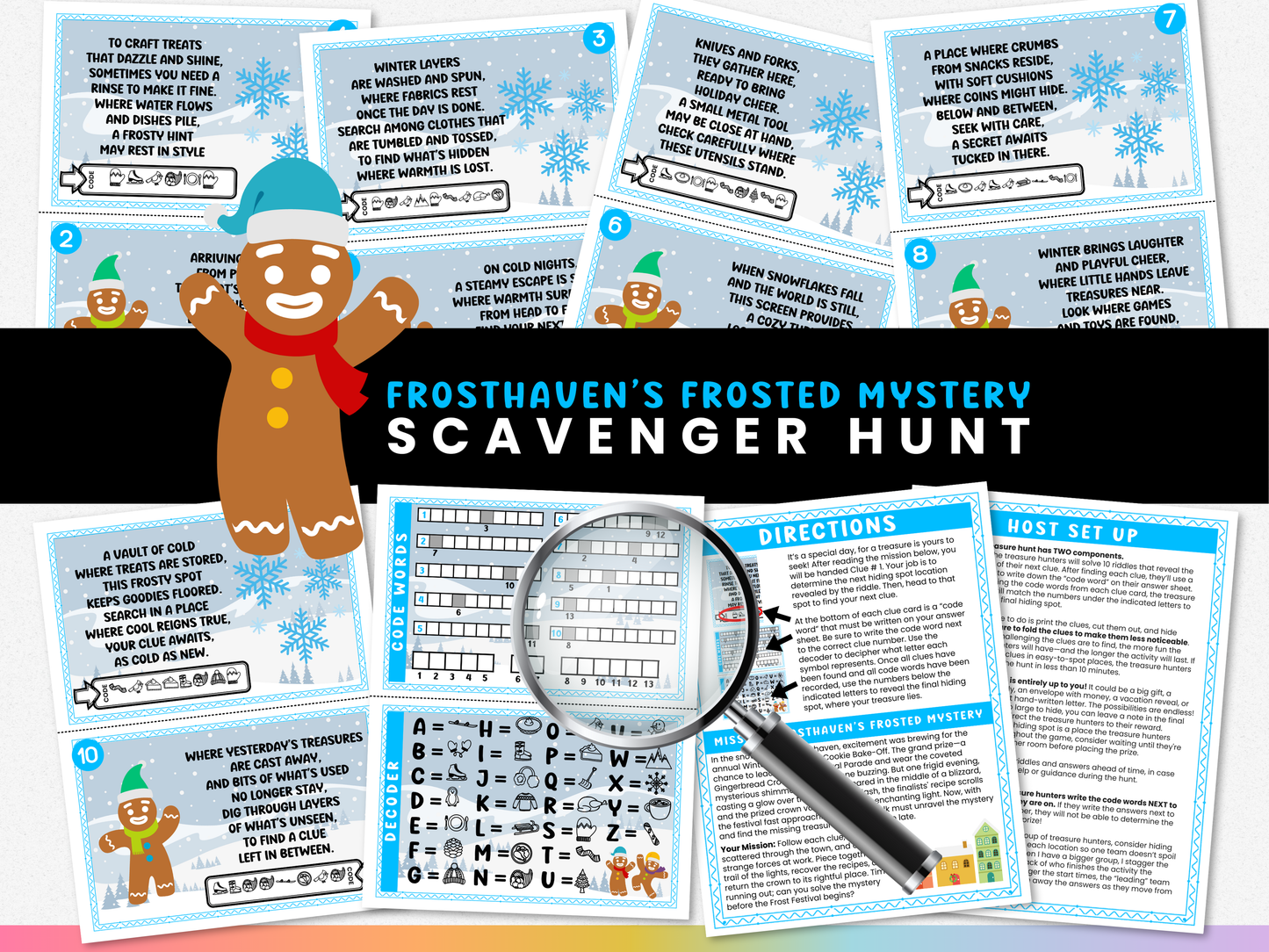 Winter Scavenger Hunt - Frosthaven's Frosted Mystery