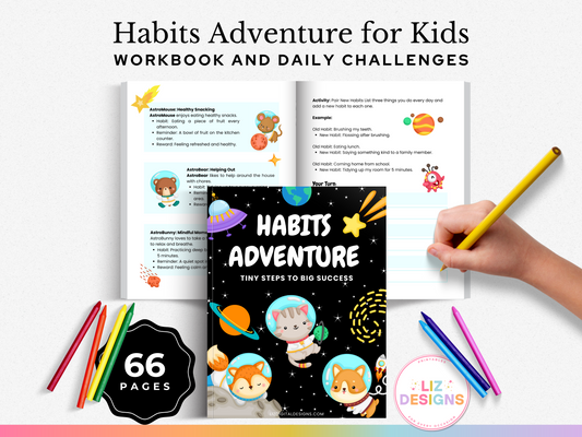 Habits Adventure for Kids Workbook