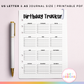 Birthday Tracker (Planner Insert)