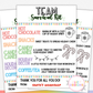 Team Survival Kit Tags (Christmas)