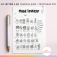 Plants Mood Tracker (Planner Insert)