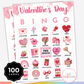 Valentine's Day Bingo Cards