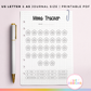 Chinese Blossoms Mood Tracker (Planner Insert)