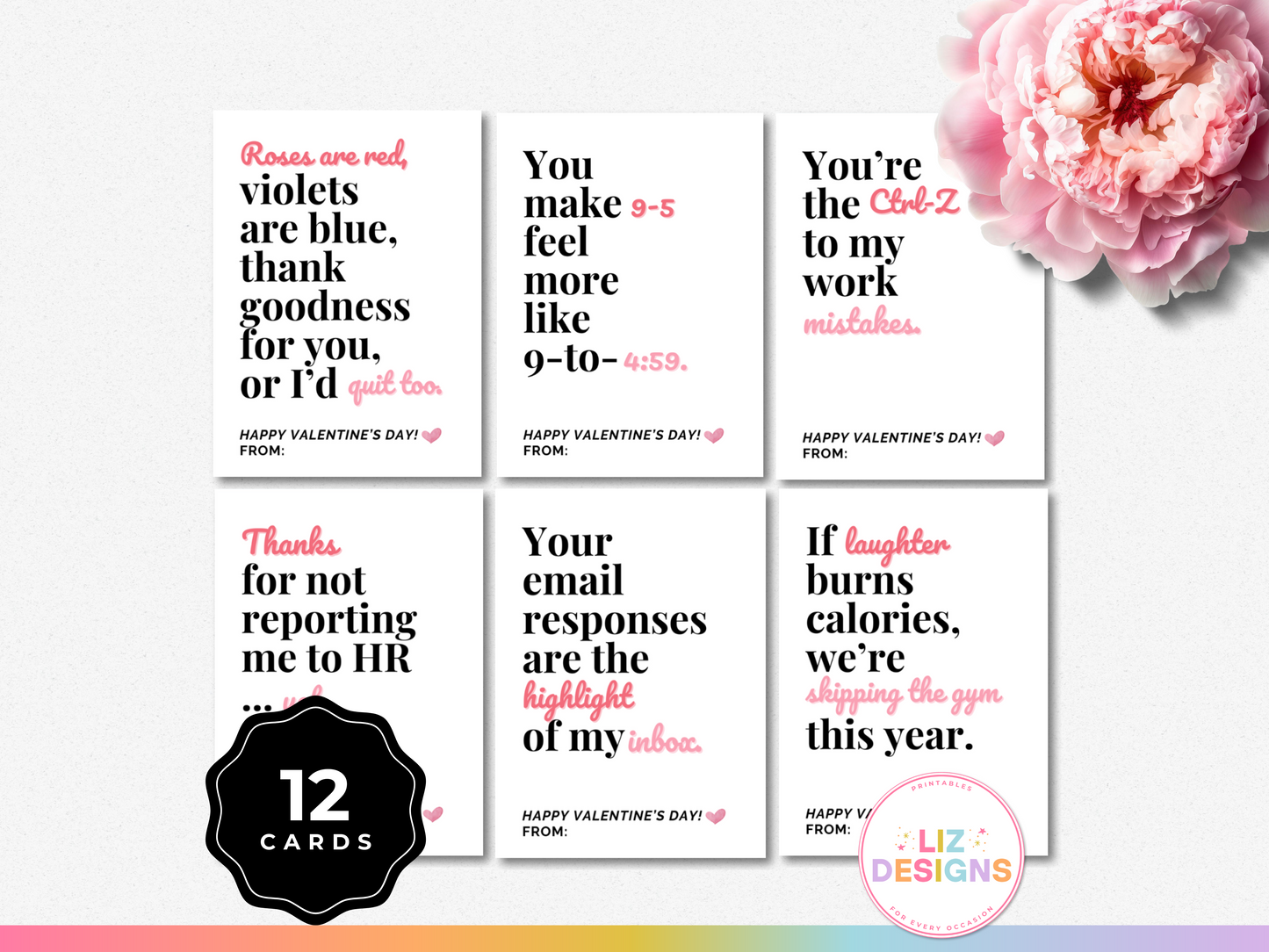 Funny Valentine's Day Cards for Coworkers