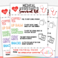 Medical Assistant's Survival Kit Tags