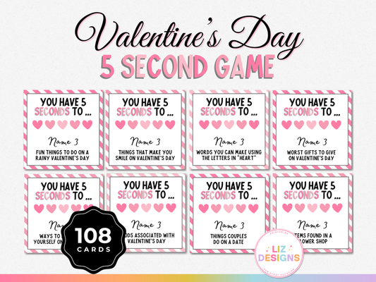 Valentine's Day 5 Second Game