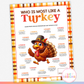 Who is Most Like a Turkey?