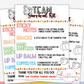 Team Survival Kit Tags (Thanksgiving)