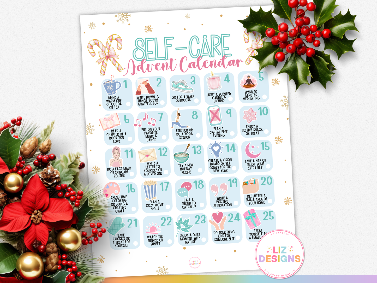 Self-Care Advent Calendar