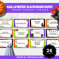 Indoor Halloween Scavenger Hunt Game