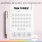 Chinese Blossoms Mood Tracker (Planner Insert)